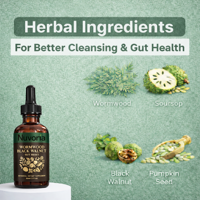 Wormwood Black Walnut Gut Reset